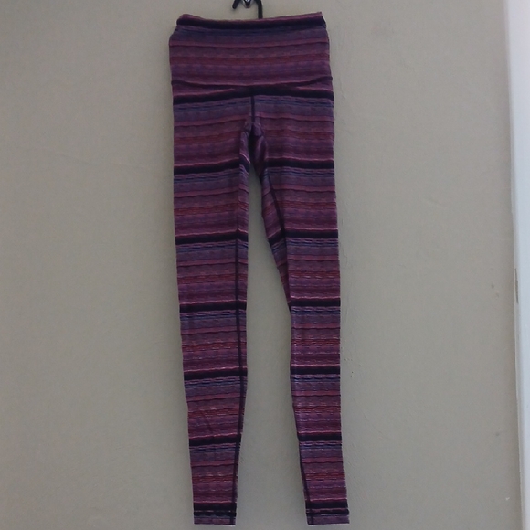 lululemon athletica Pants - Lululemon Athletica Vibrant Purple and Pink Leggings Size‎ XS